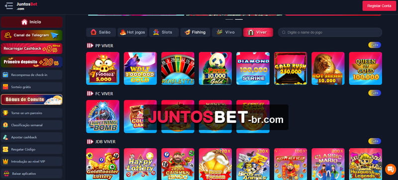 Caça-Níqueis do Juntosbet e Software de Jogo