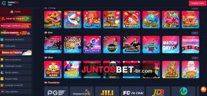 Catálogo de Jogos do Cassino Juntosbet